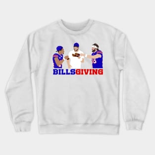 the buffalogiving Crewneck Sweatshirt